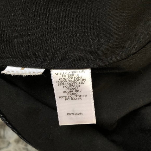 LOFT | Mini Pencil Skirt with White Dots - Picture 10 of 11